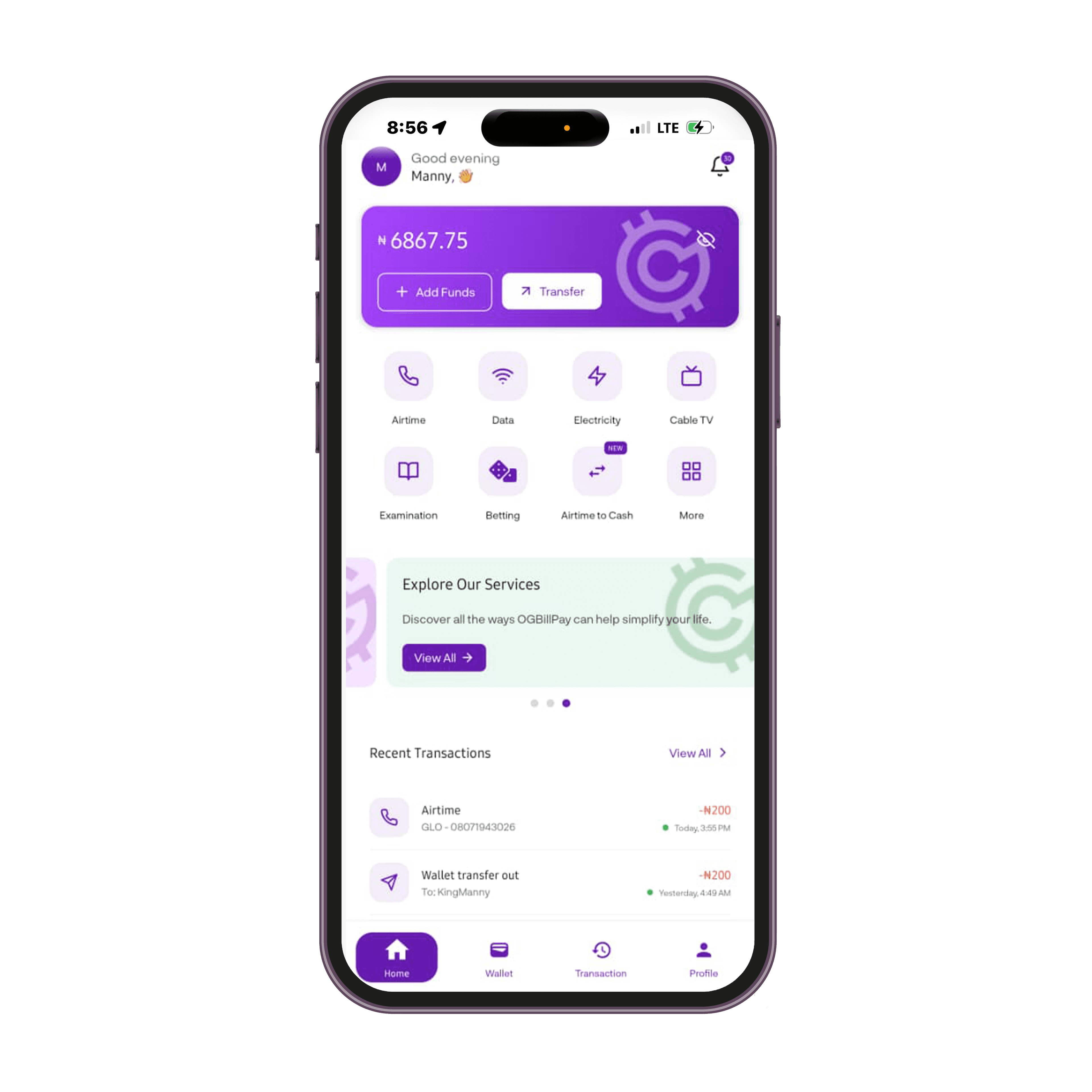 App screenshot